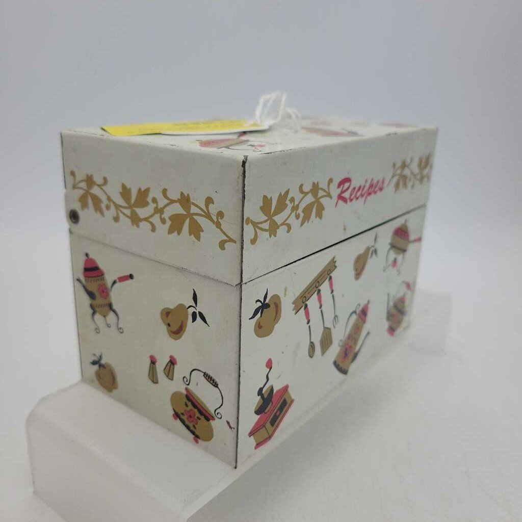 Metal recipe box (DEB)