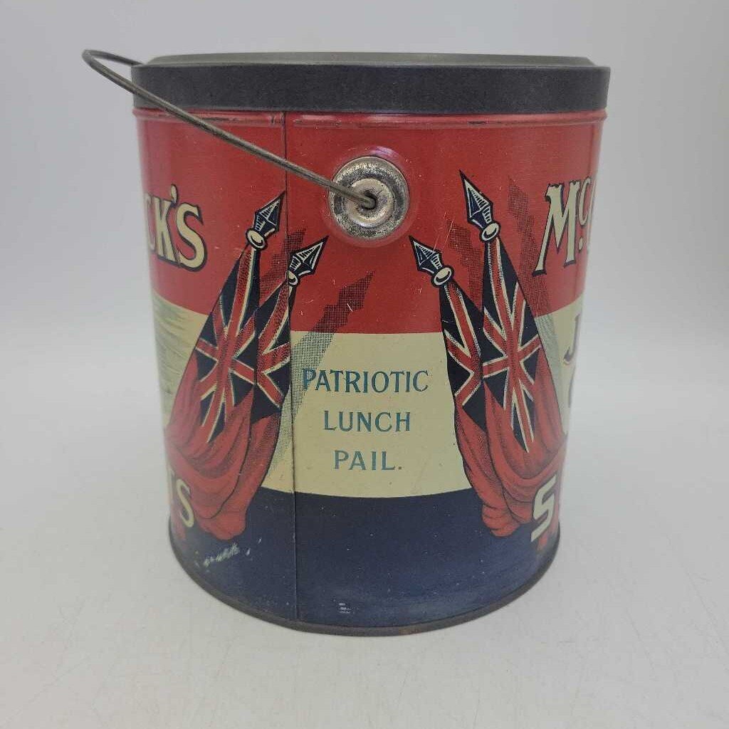 McCormick's Jersey Cream Soda's Tin pail London (Jef)