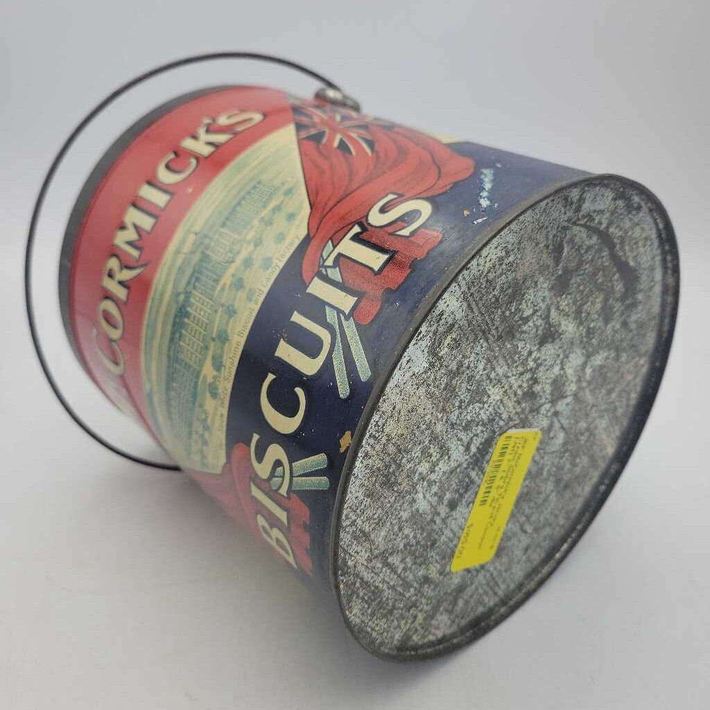 McCormick's Jersey Cream Soda's Tin pail London (Jef)