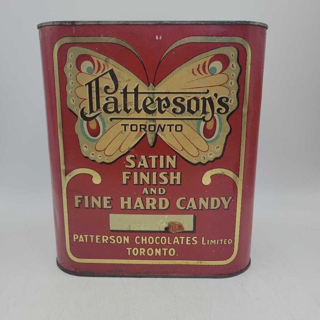 Hard Candy Tin Patterson's Chocolates candy Toronto (US2)