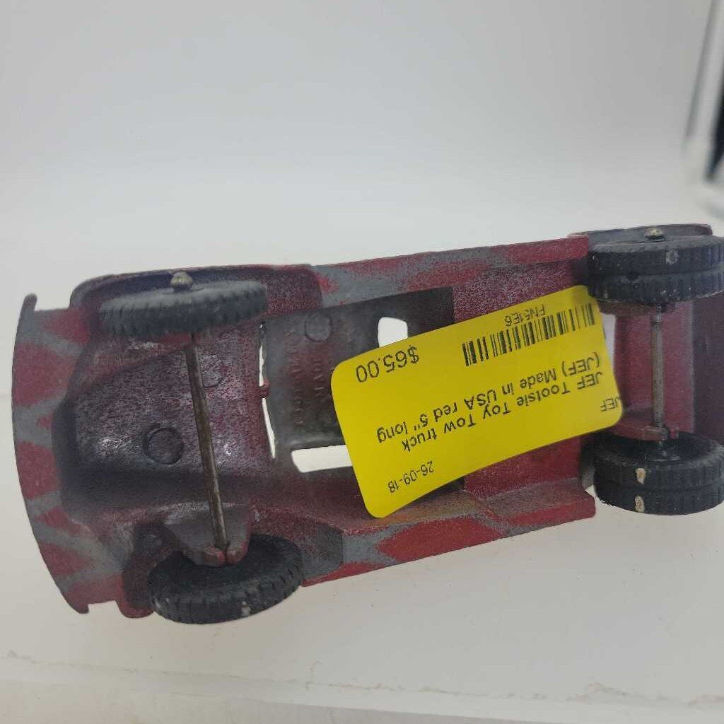Tootsie Toy Tow truck (JEF) Made in USA