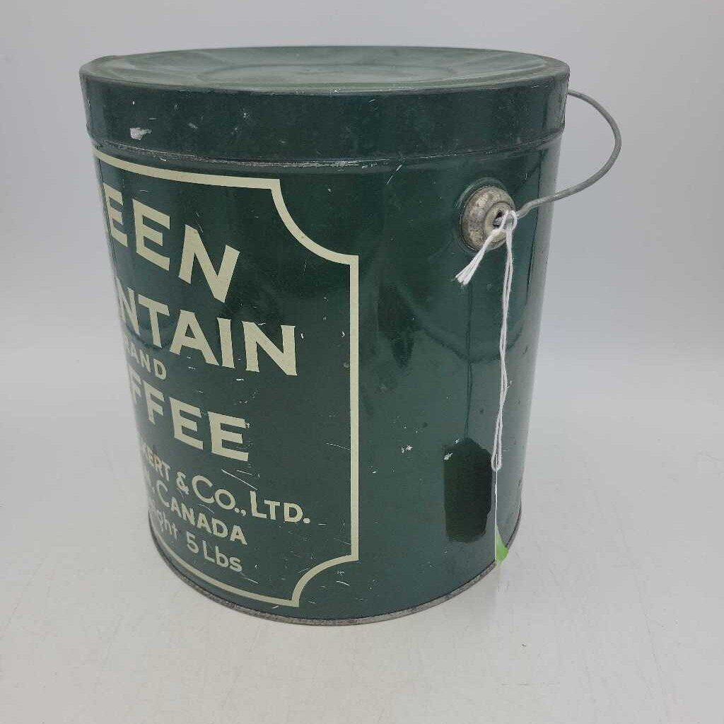 Green Mountain brand Coffee Tin London Ontario