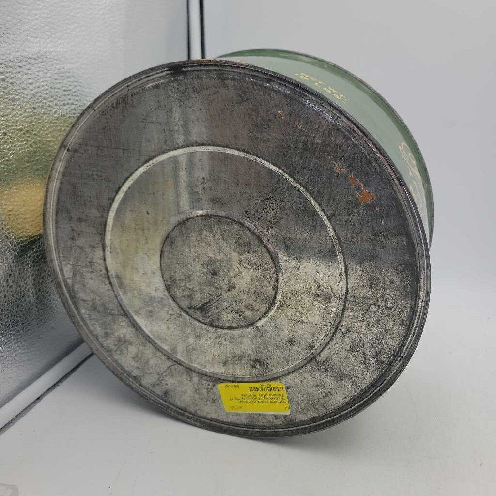 Rare 1930's Patterson "Patterkrisp" Chocolate Tin 12" Toronto (RV)