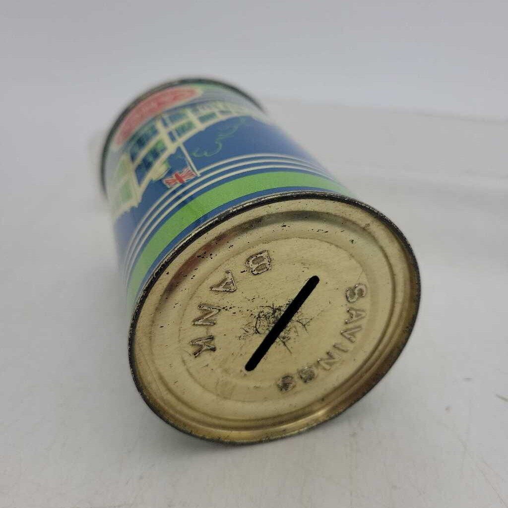 Vintage American Can Co Coin Bank (RV)