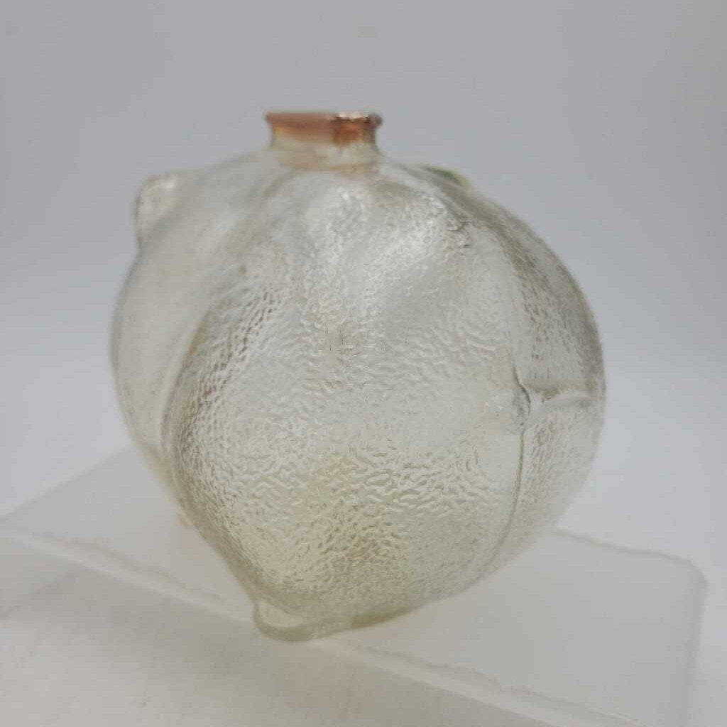 Collectible Anchor Hocking Glass Piggy Bank (DMG) 1531