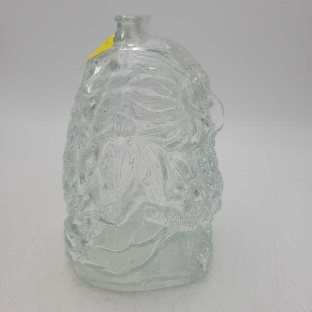 Collectible Wise Old Owl Glass Piggy Bank (DMG) 1532