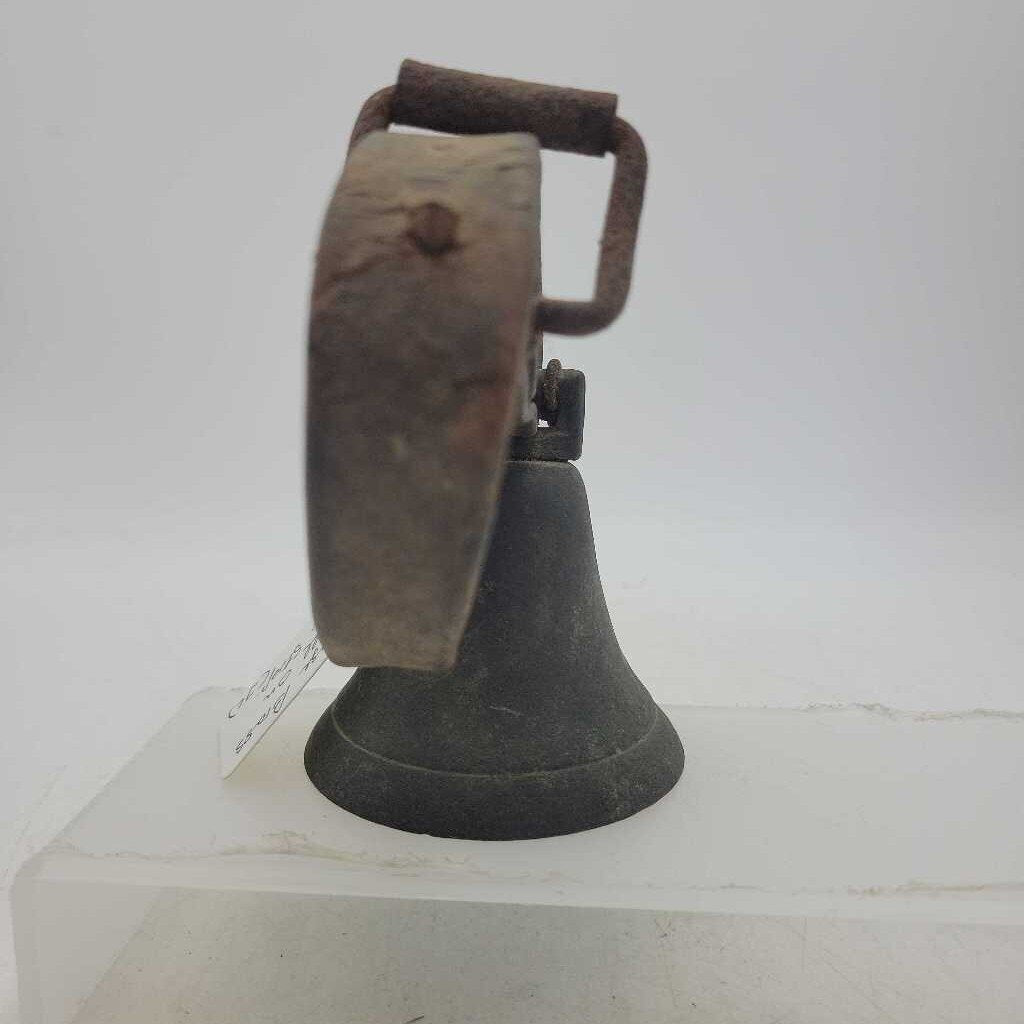 Vintage Brass Bell w/Leather Strap (JL)