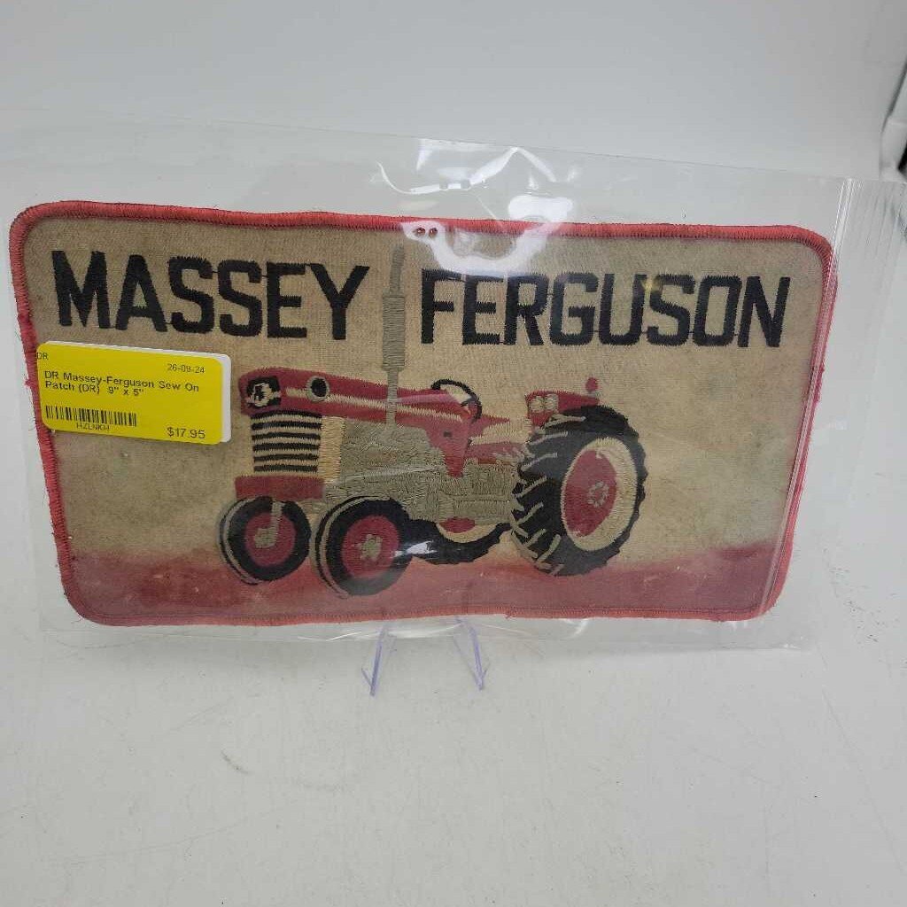 Massey-Ferguson Sew On Patch (DR)