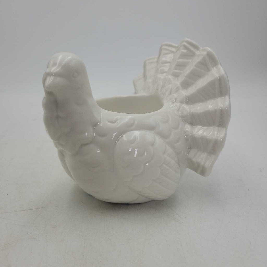 White Turkey Votive Candleholder #2685 (MCC)