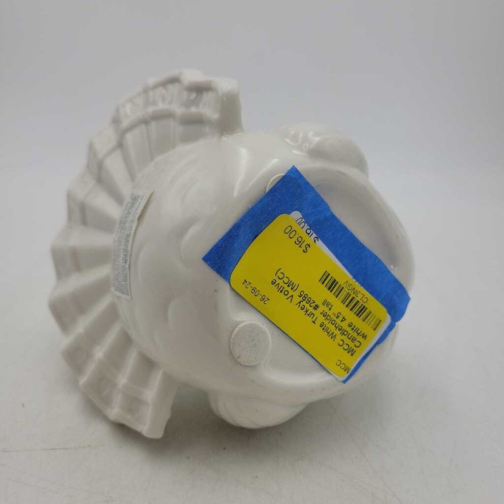 White Turkey Votive Candleholder #2685 (MCC)