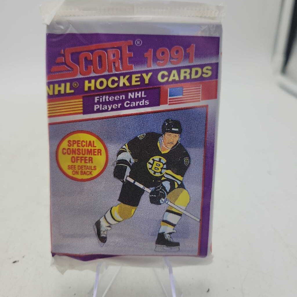 1991 Score hockey Card 2 Pk Deal (JAS)