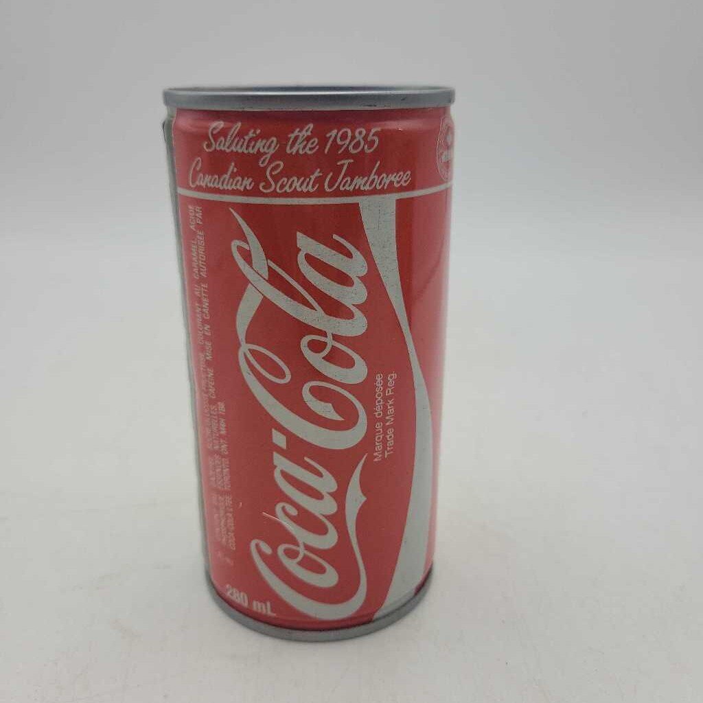 Coca Cola Coin Bank 1985 Canadian Jamboree(JAS)