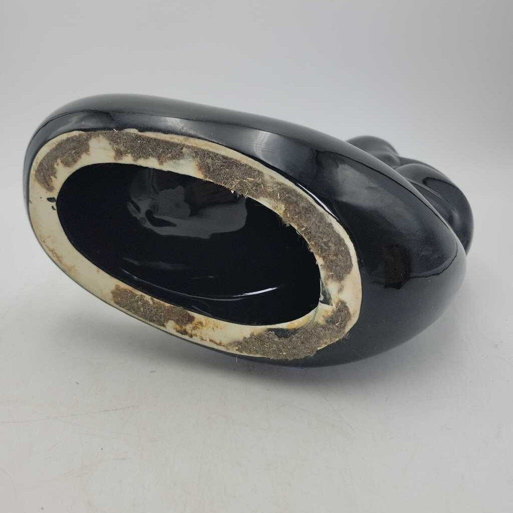 Royal Haeger Black Cat, Half Moon Figure #3631 (MCC)