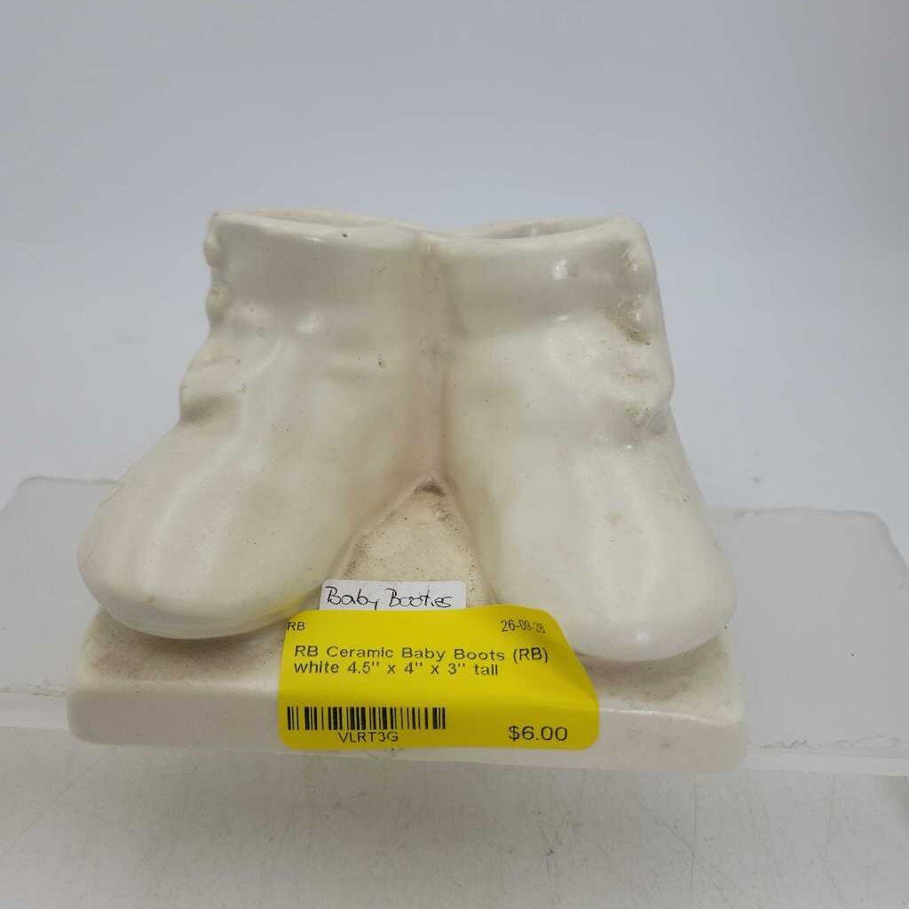 Ceramic Baby Boots (RB)