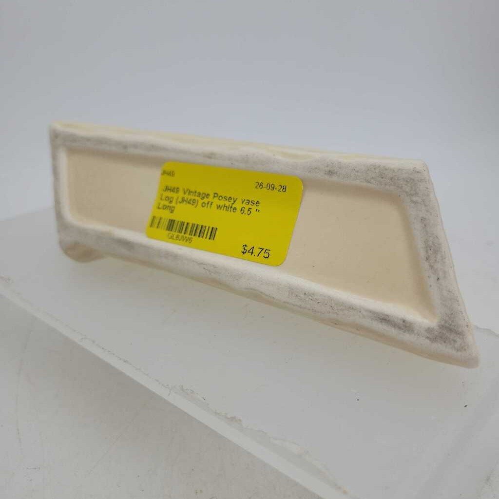 Vintage Posey vase Log (JH49)