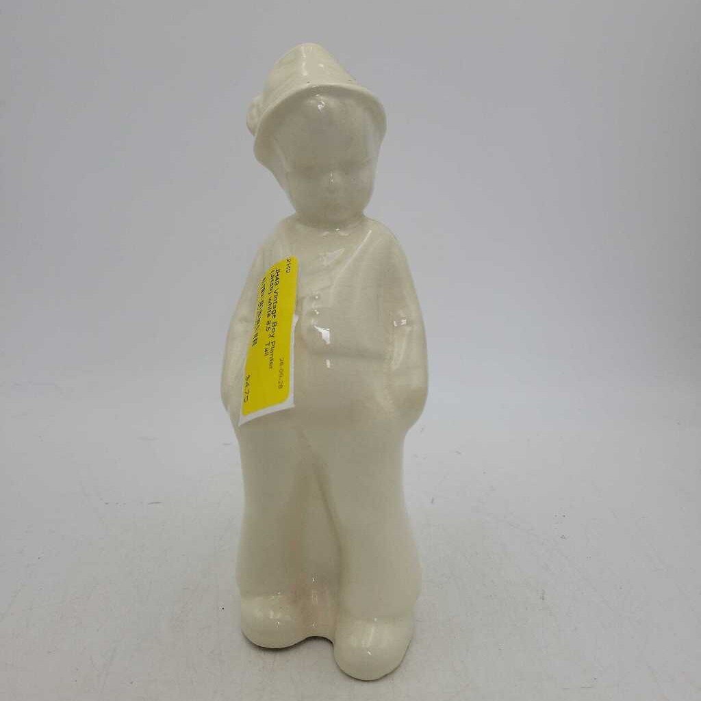 Vintage Boy Planter (JH49)