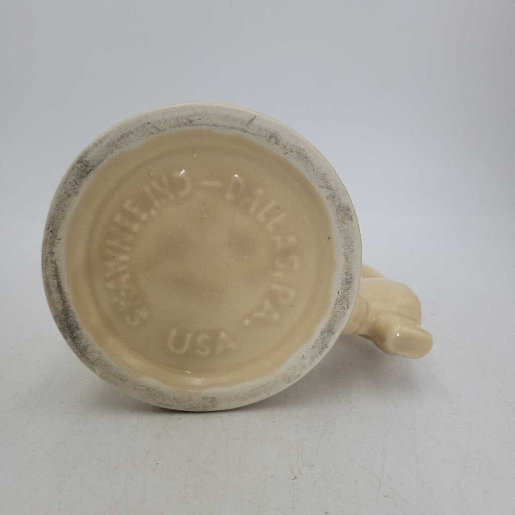 Vintage Shawnee pottery Stein mug (JH49)