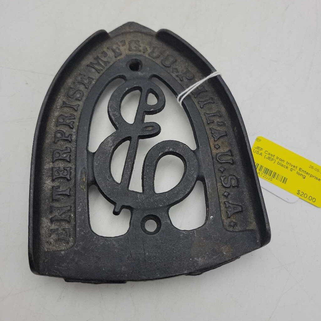 Cast Iron trivet Enterprise USA (JEF)