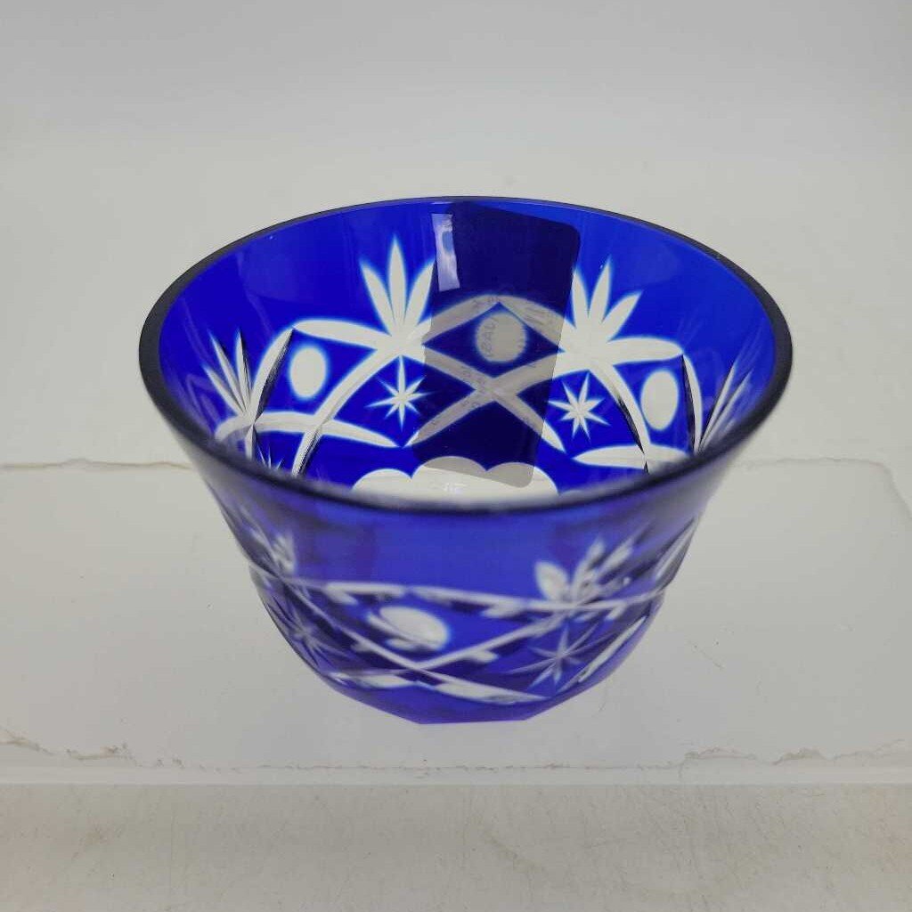 Aisai Kiriko cold tea glass (JAS) (JAS)