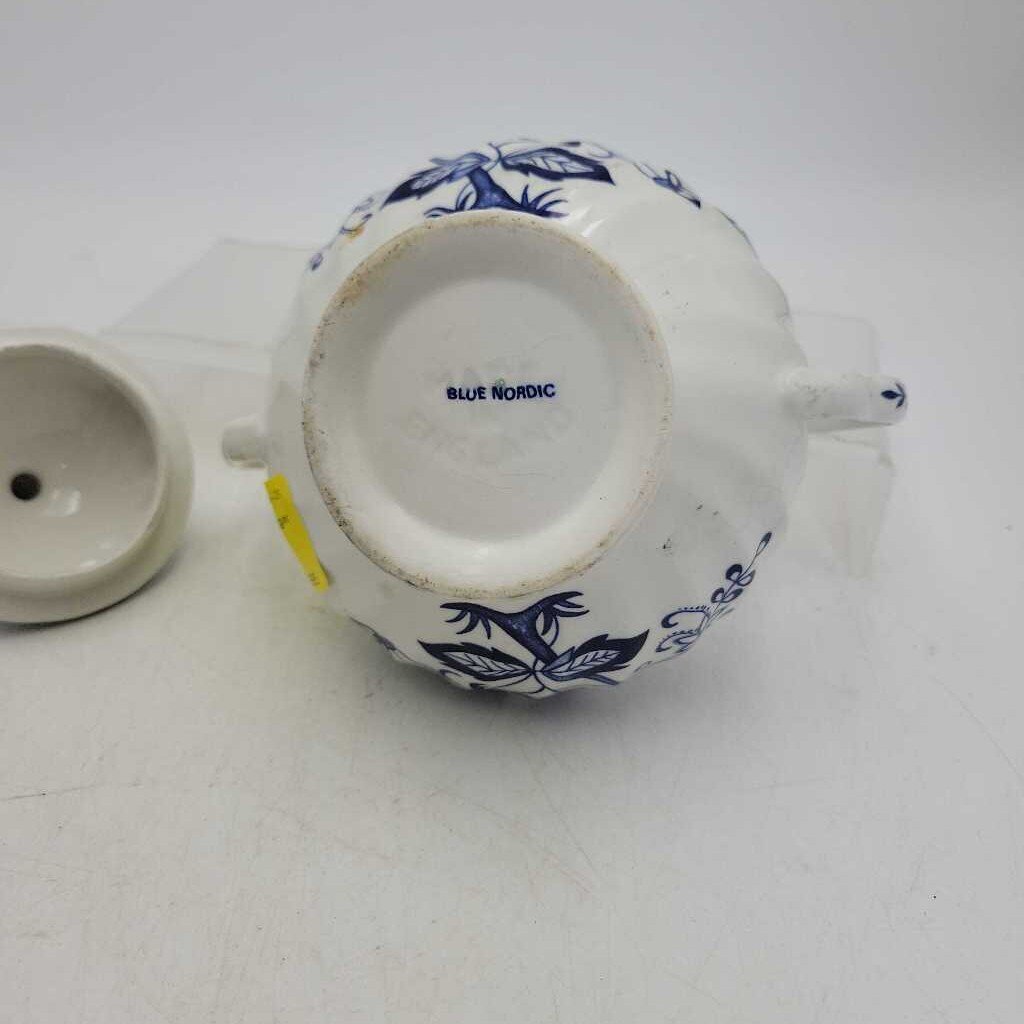 Meakin Blue Nordic Sugar bowl (JAS)