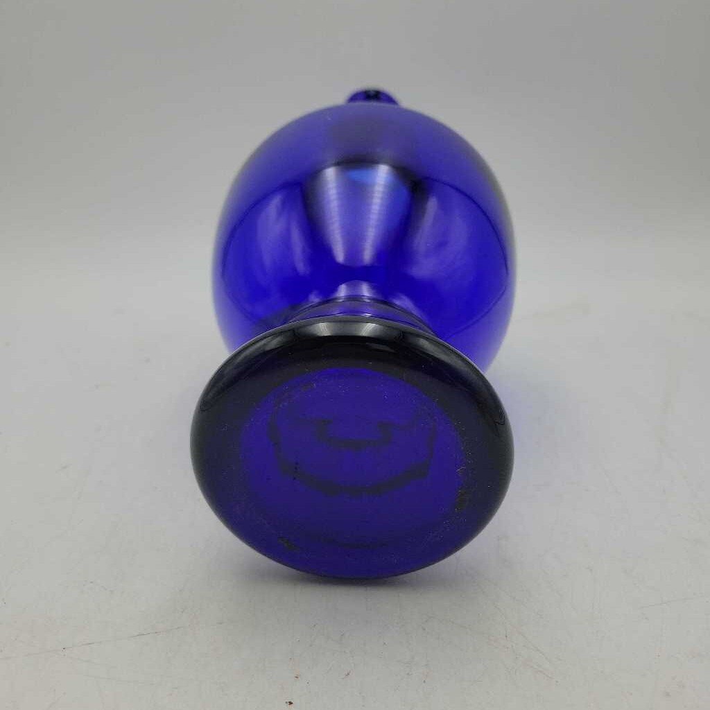 Wanda Hand Blown Cobalt Blue Pitcher (GEC)