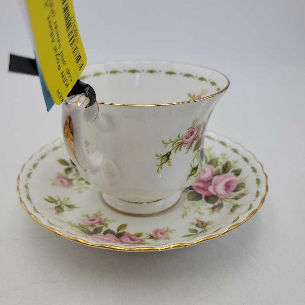 Royal Albert, June tea cup and saucer (KEN)