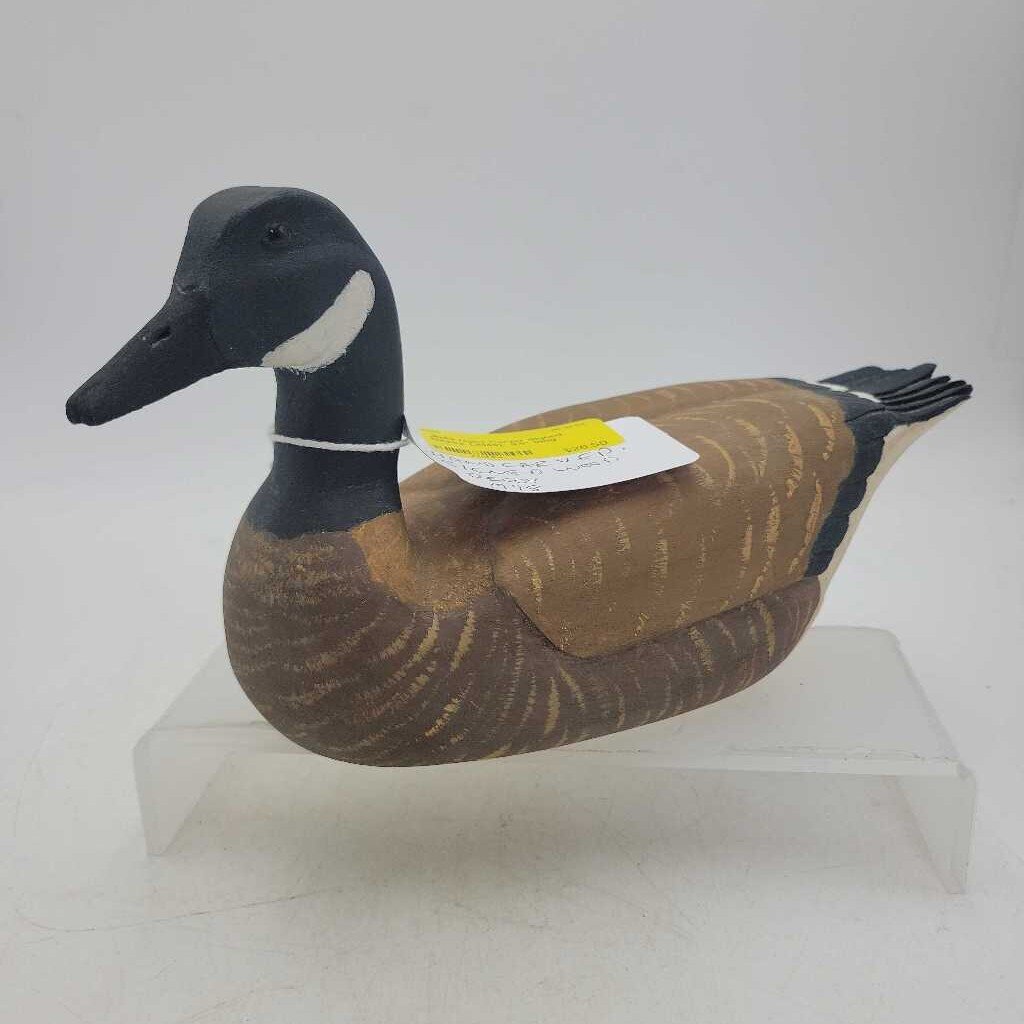 Hand Carver Signed Decoy (JH49)