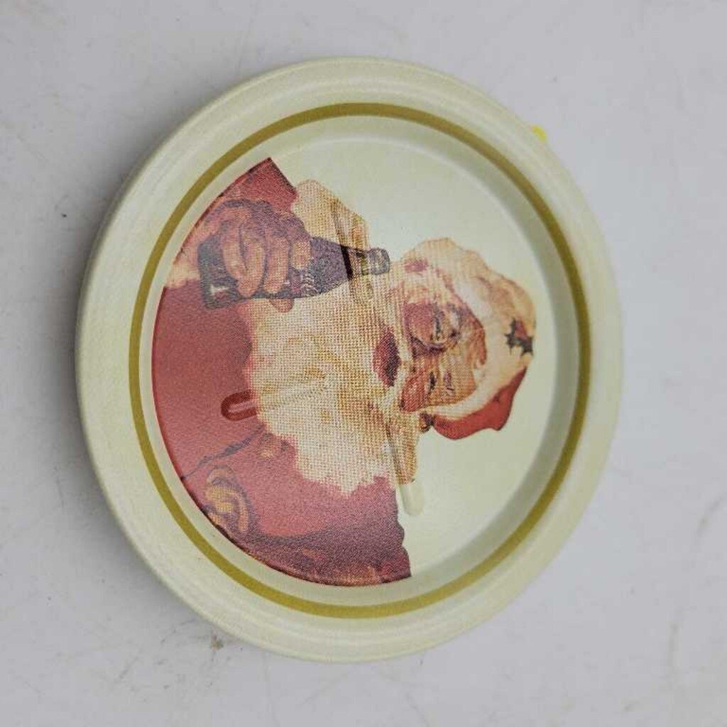 Set of 5 Christmas Coke Tin Coasters (JAS)