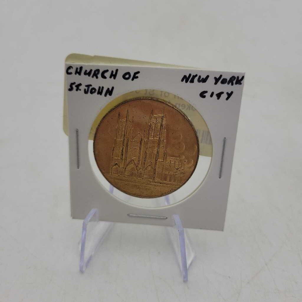 Church of St John's New York Token (JAS)