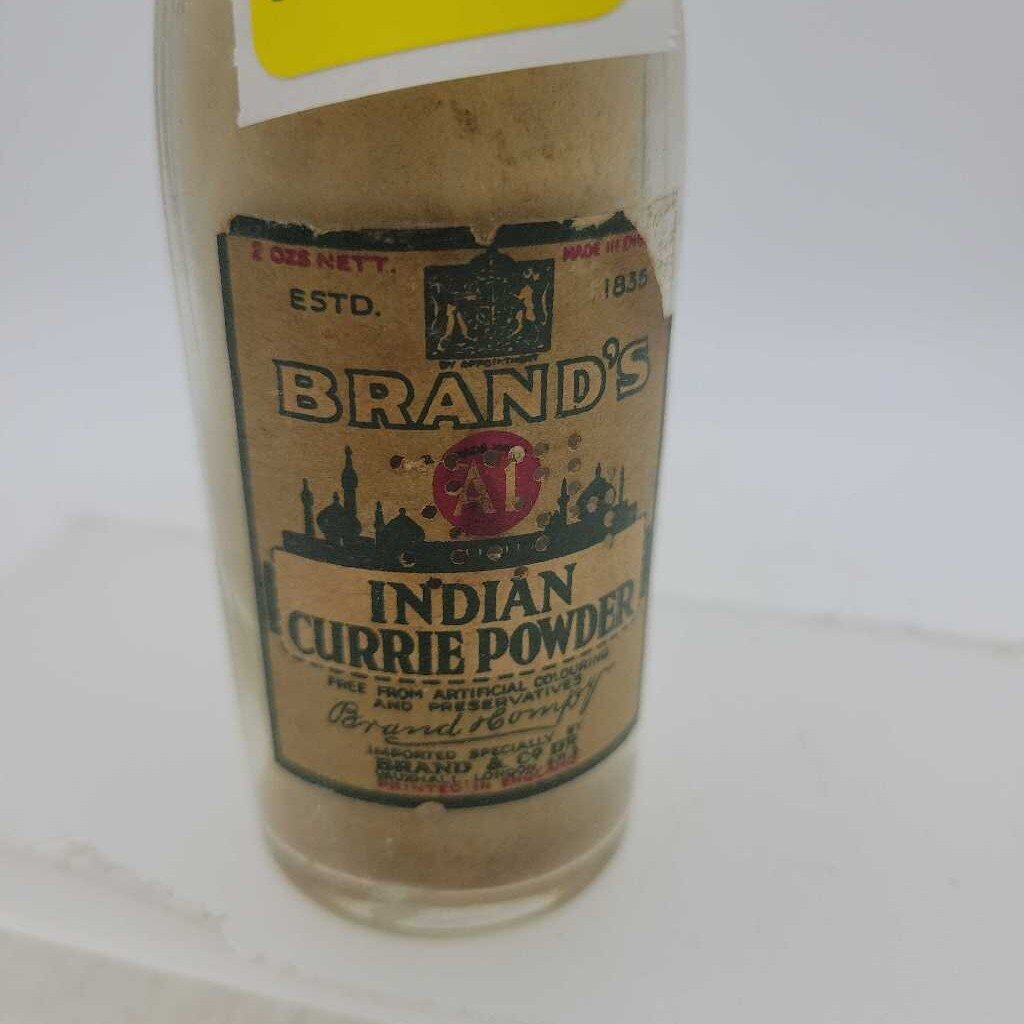 Vintage Brand's Indian Currie Bottle (JAS)