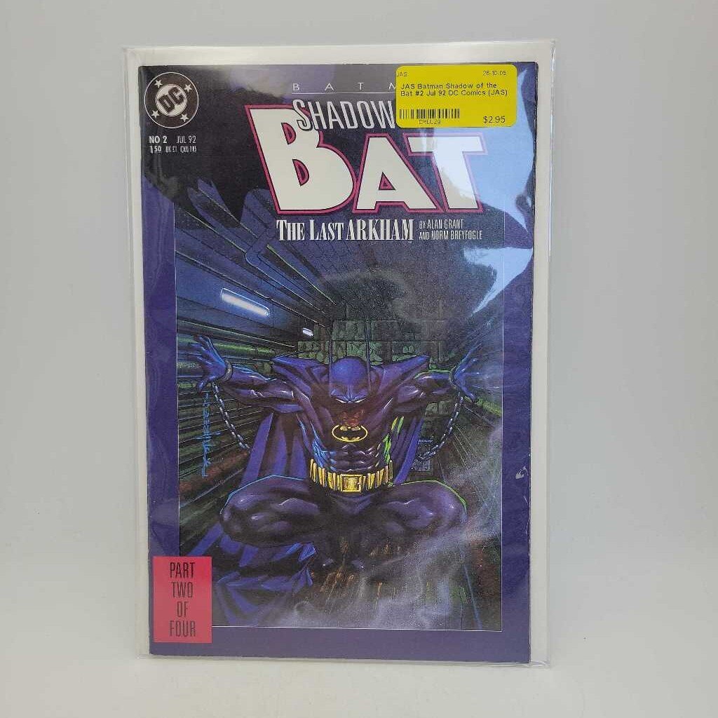 Batman Shadow of the Bat #2 Jul 92 DC Comics (JAS)