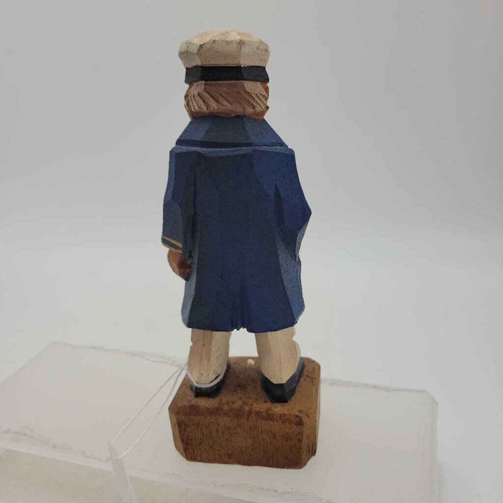 Hand made Captain wooden figure (DEB)
