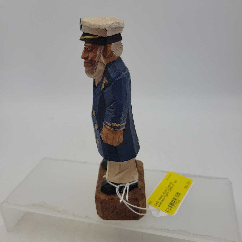 Hand made Captain wooden figure (DEB)