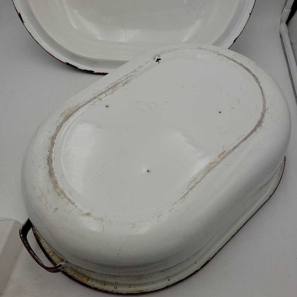 Enamelware Roasting Pan (JAS)