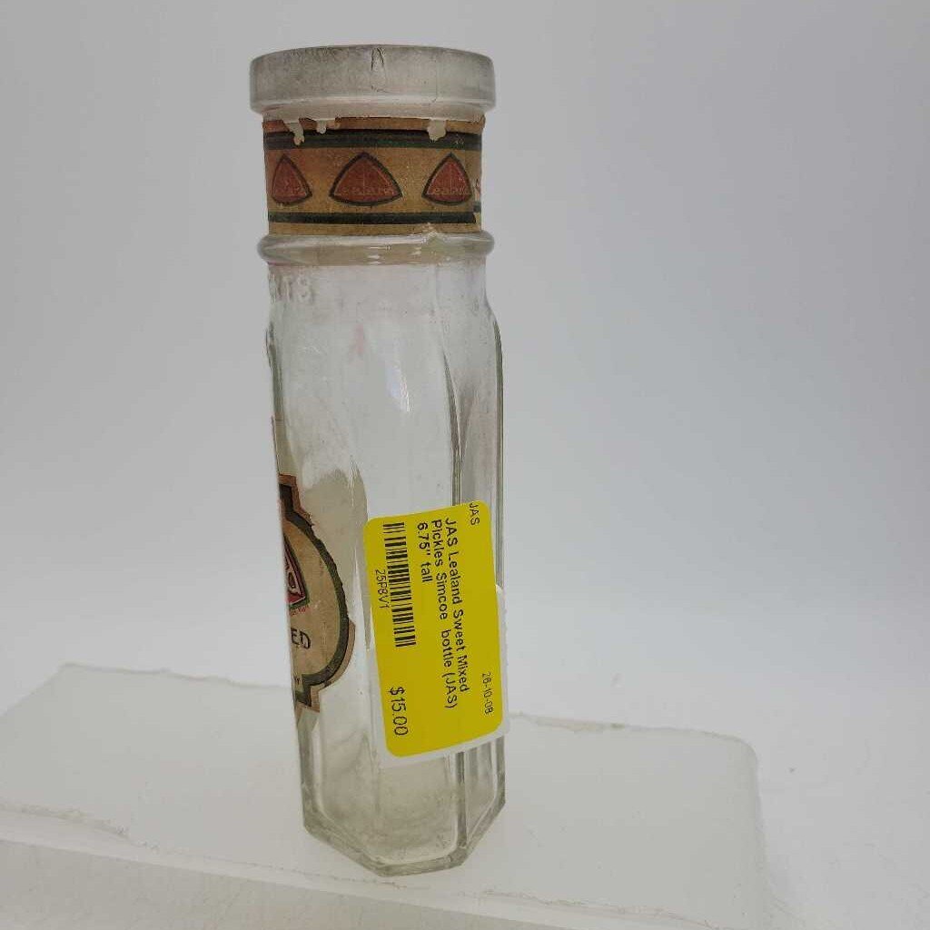 Lealand Sweet Mixed Pickles Simcoe bottle (JAS)