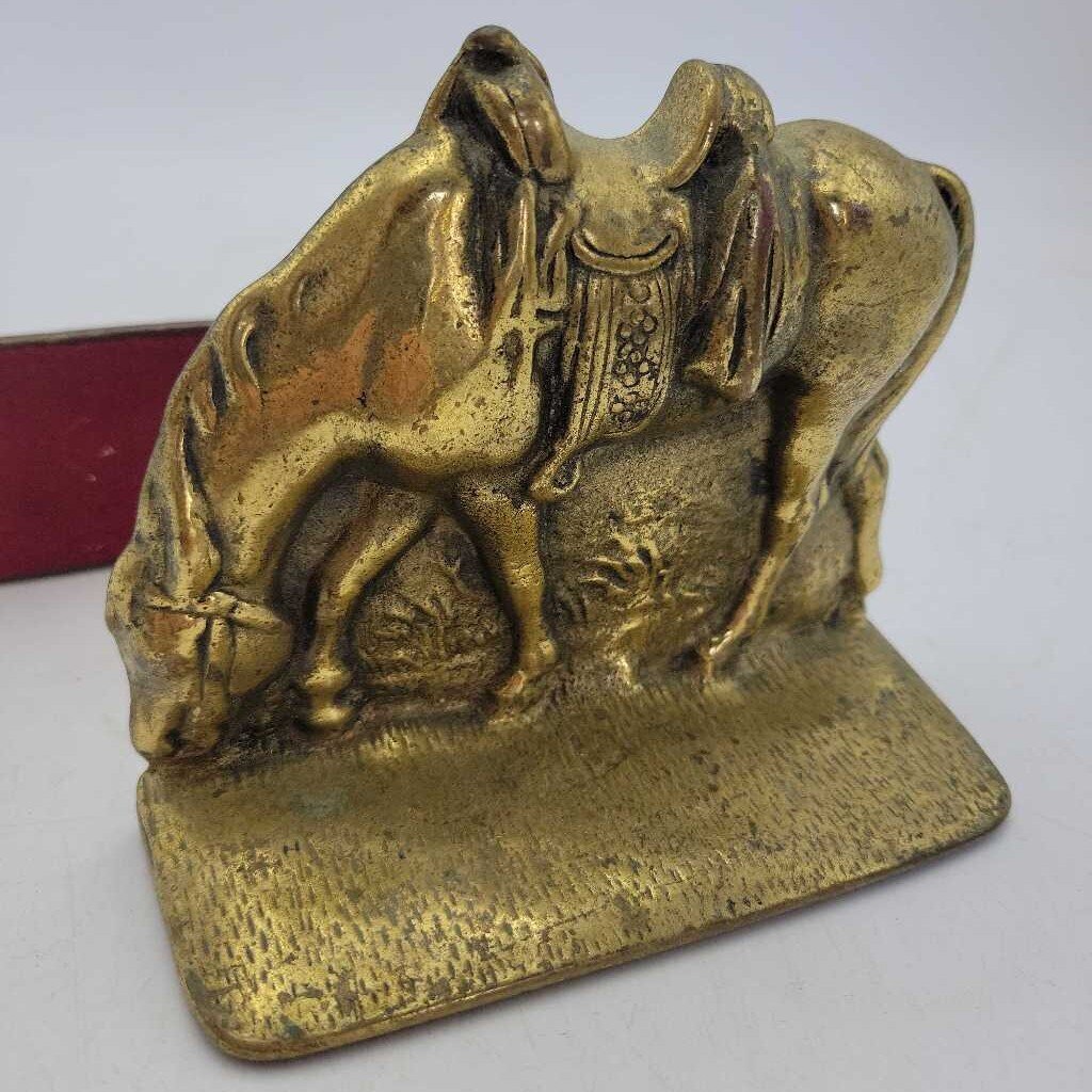 Horse Brass Bookends (DEB)