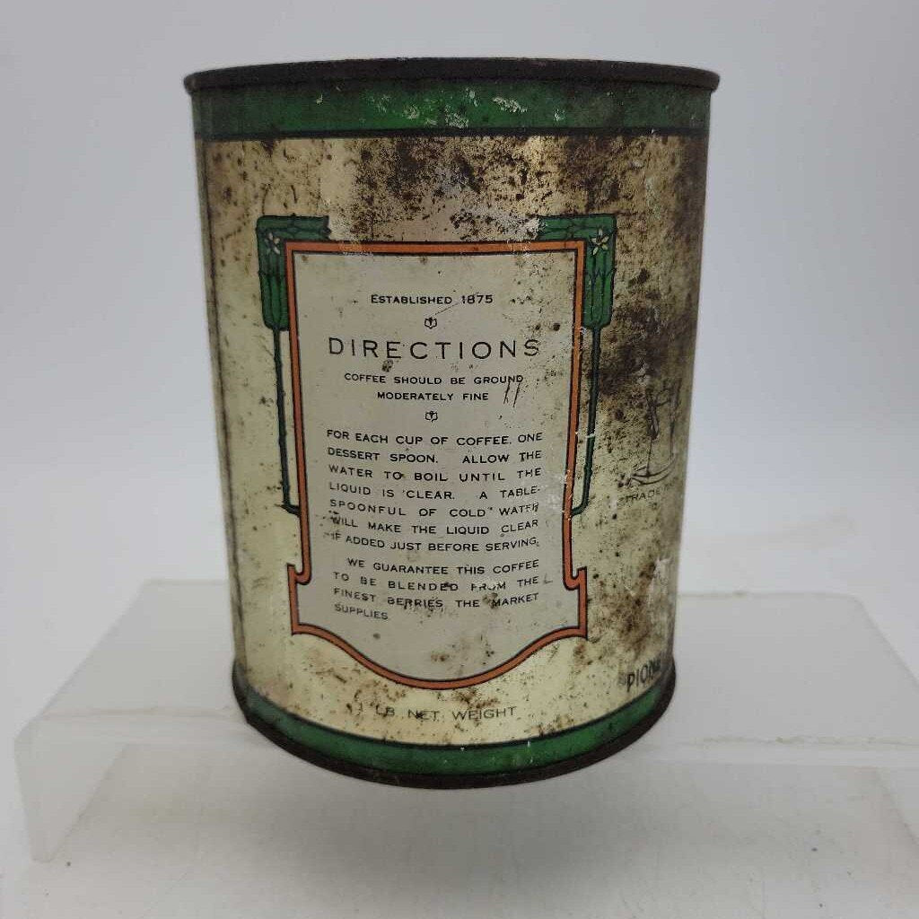 Wedding Breakfast pool Coffee Tin Pail Vancouver Canada Rare (JEF)