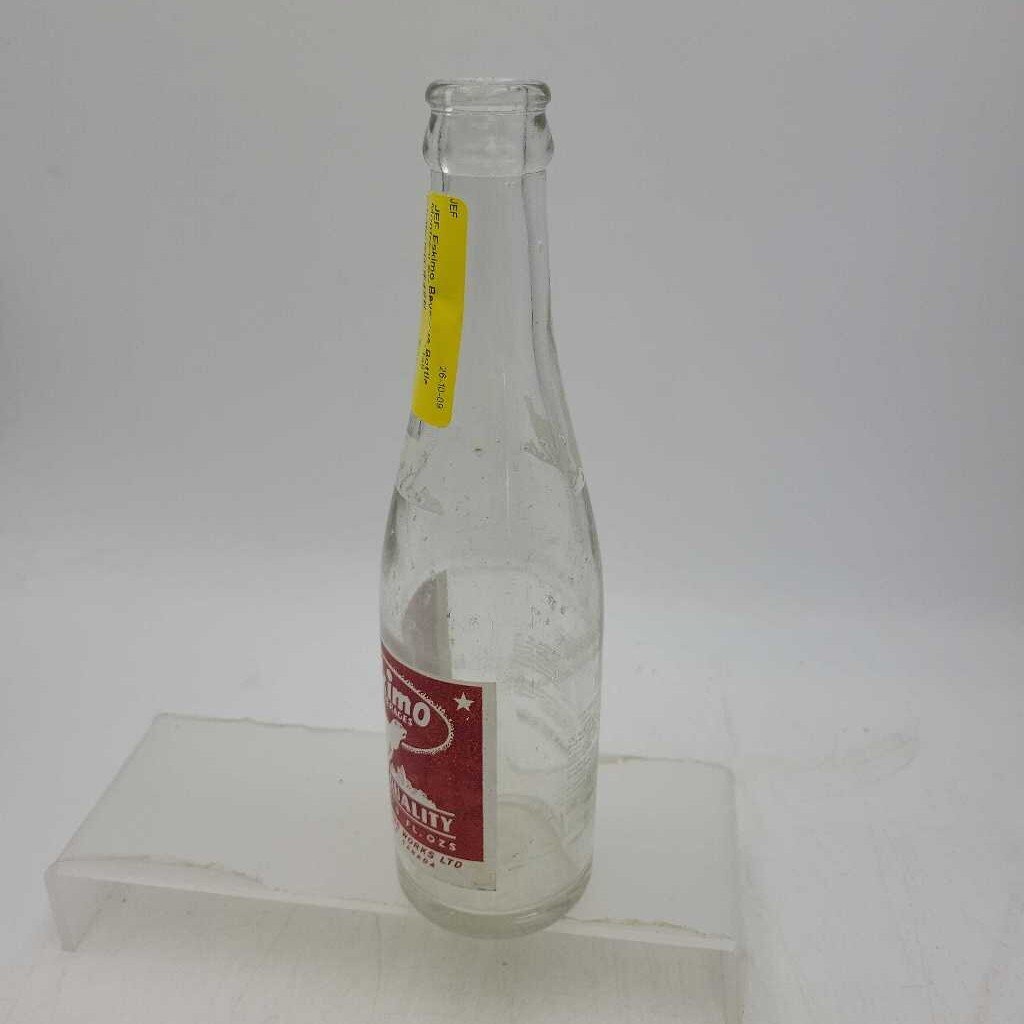 Eskimo Beverage Bottle Montreal PQ (JEF)