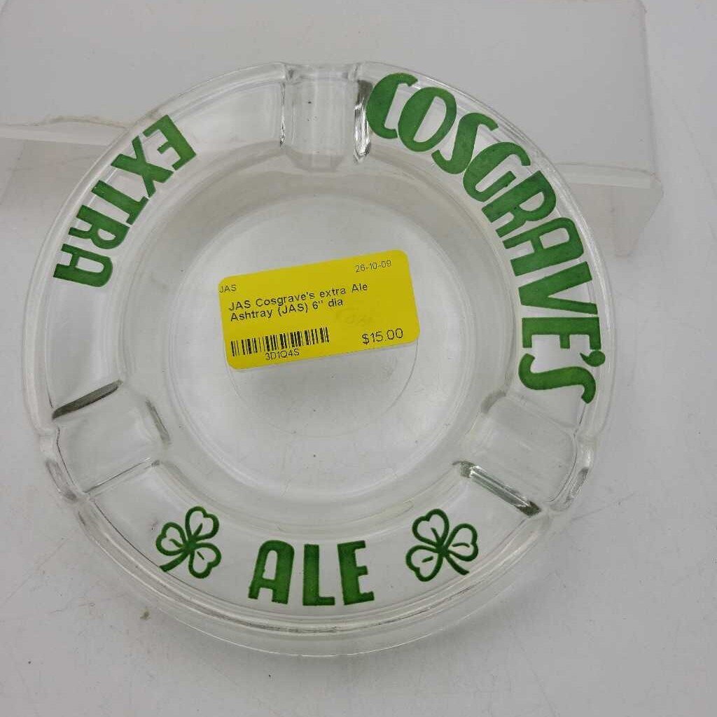 Cosgrave's extra Ale Ashtray (JAS)