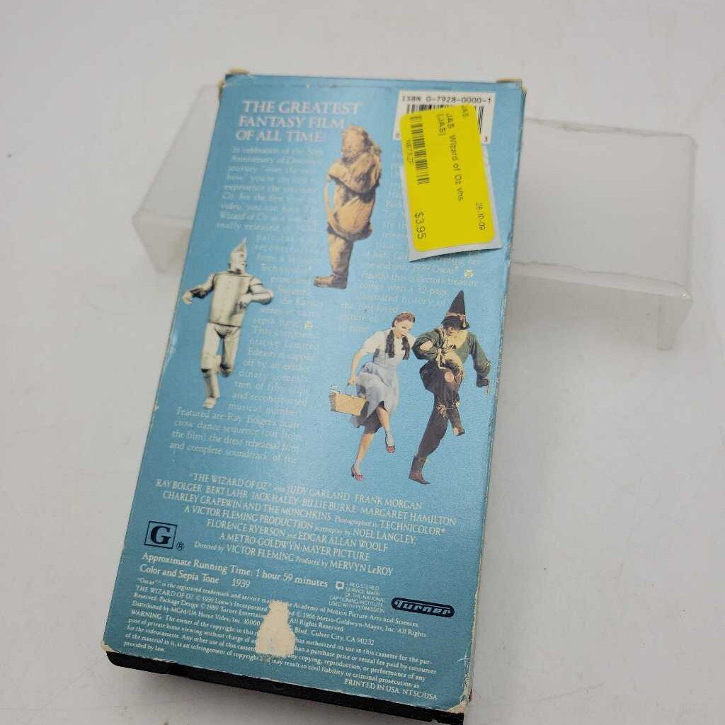 Wizard of Oz vhs (JAS)
