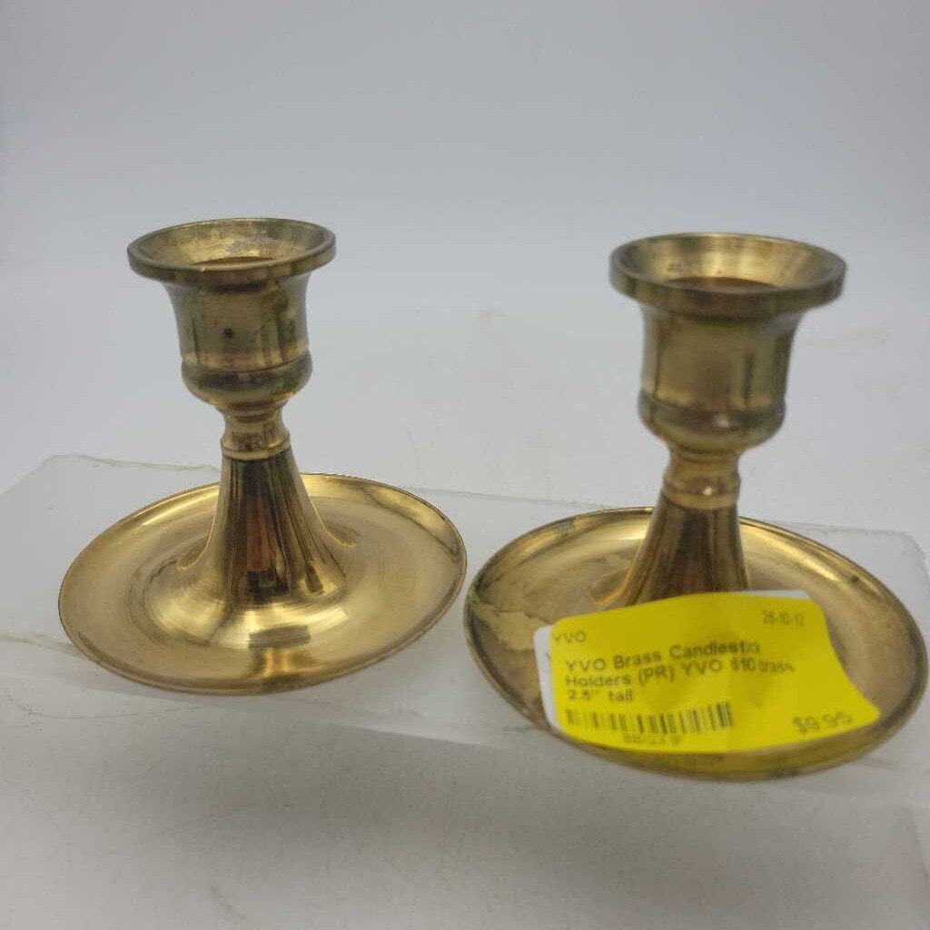 Brass Candlestick Holders (PR) YVO 610