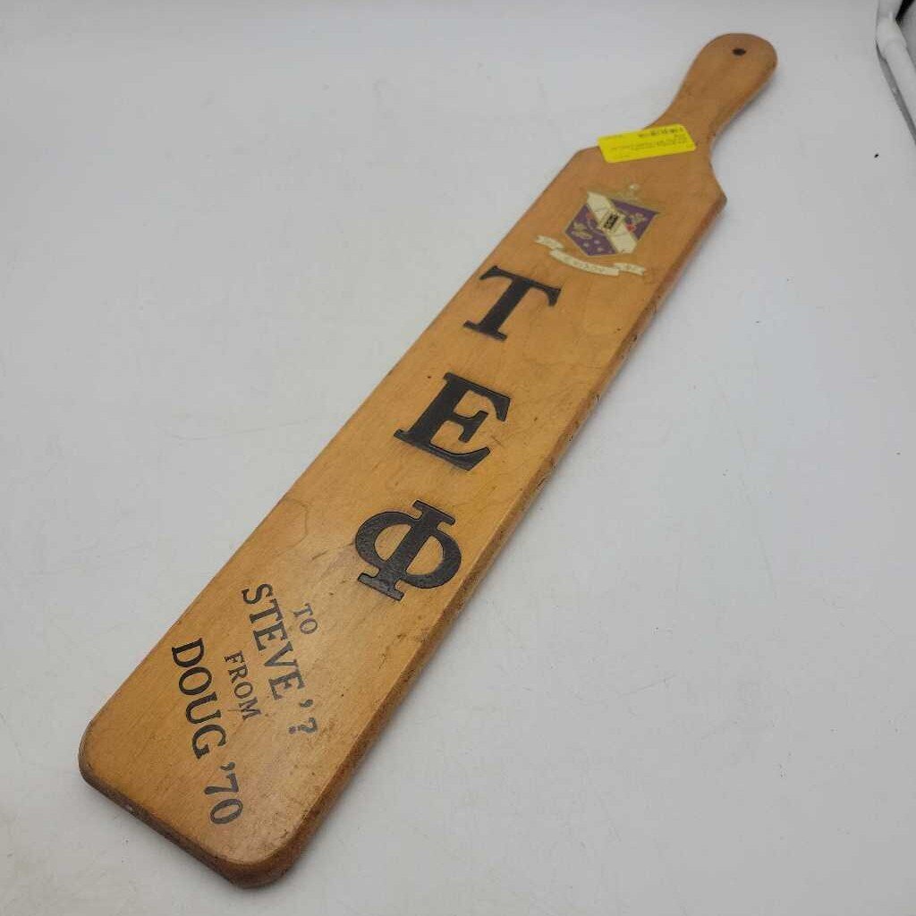 Bradley University Sorority 1970 Paddle (JAS)