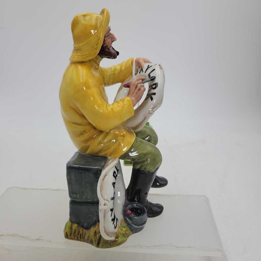 Vintage Royal Doulton Nautical Captain THE BOATMAN 1970 # HN2417 (JAS)