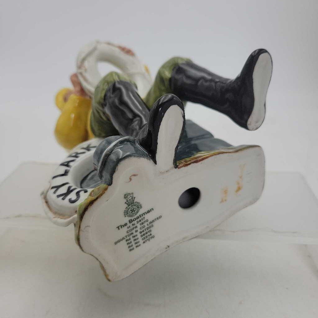 Vintage Royal Doulton Nautical Captain THE BOATMAN 1970 # HN2417 (JAS)