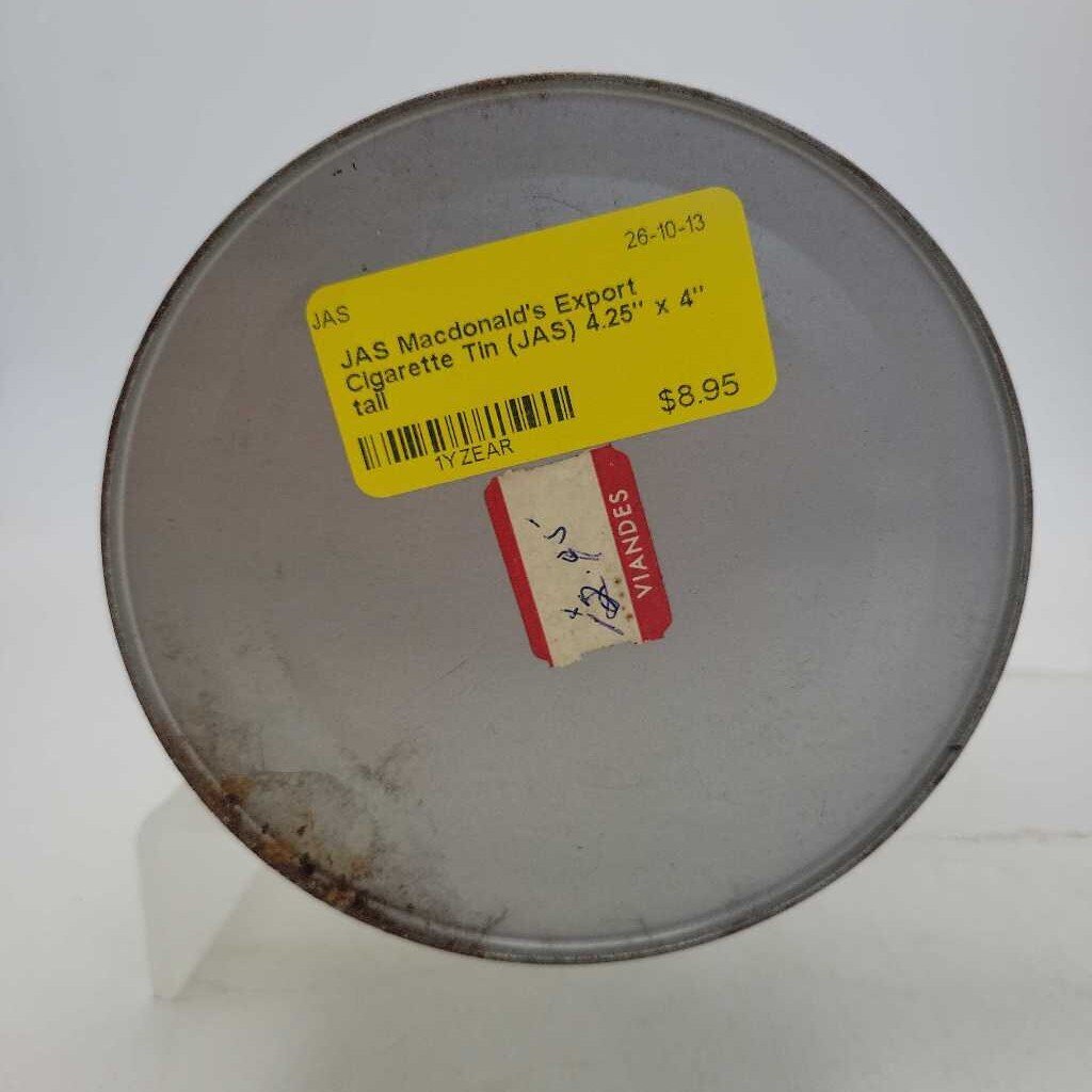 Macdonald's Export Cigarette Tin (JAS)