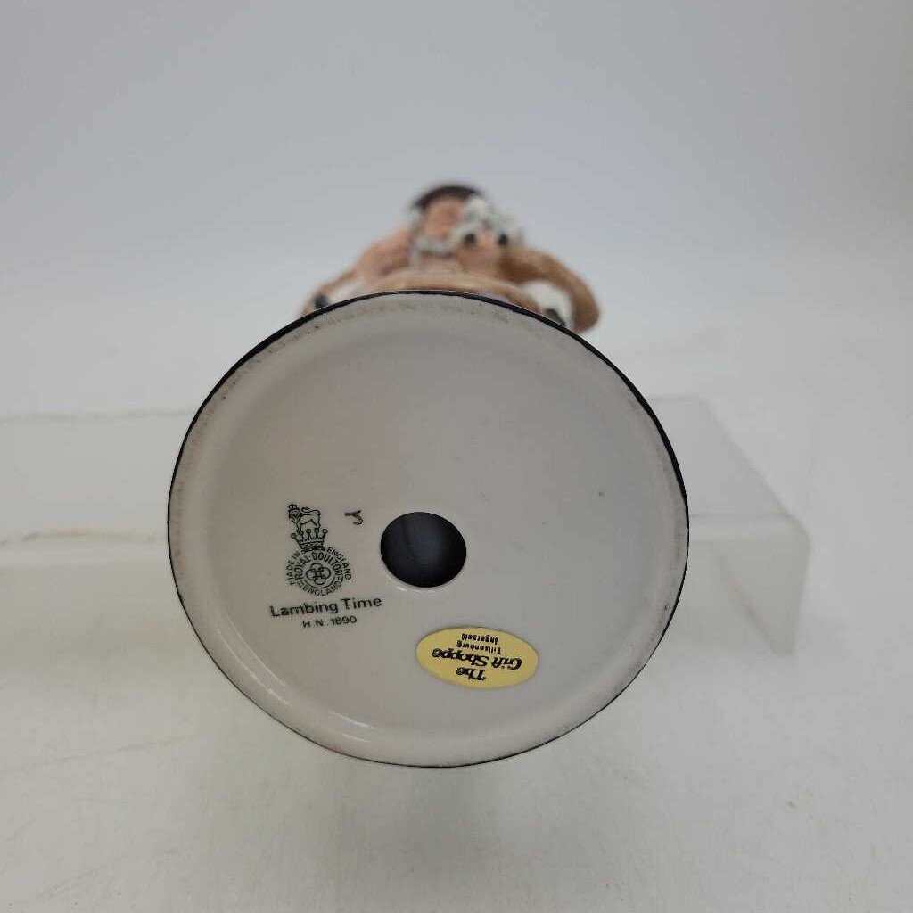 Royal Doulton Figurine - "Lambing Time" HN1890 (DMG) 1526