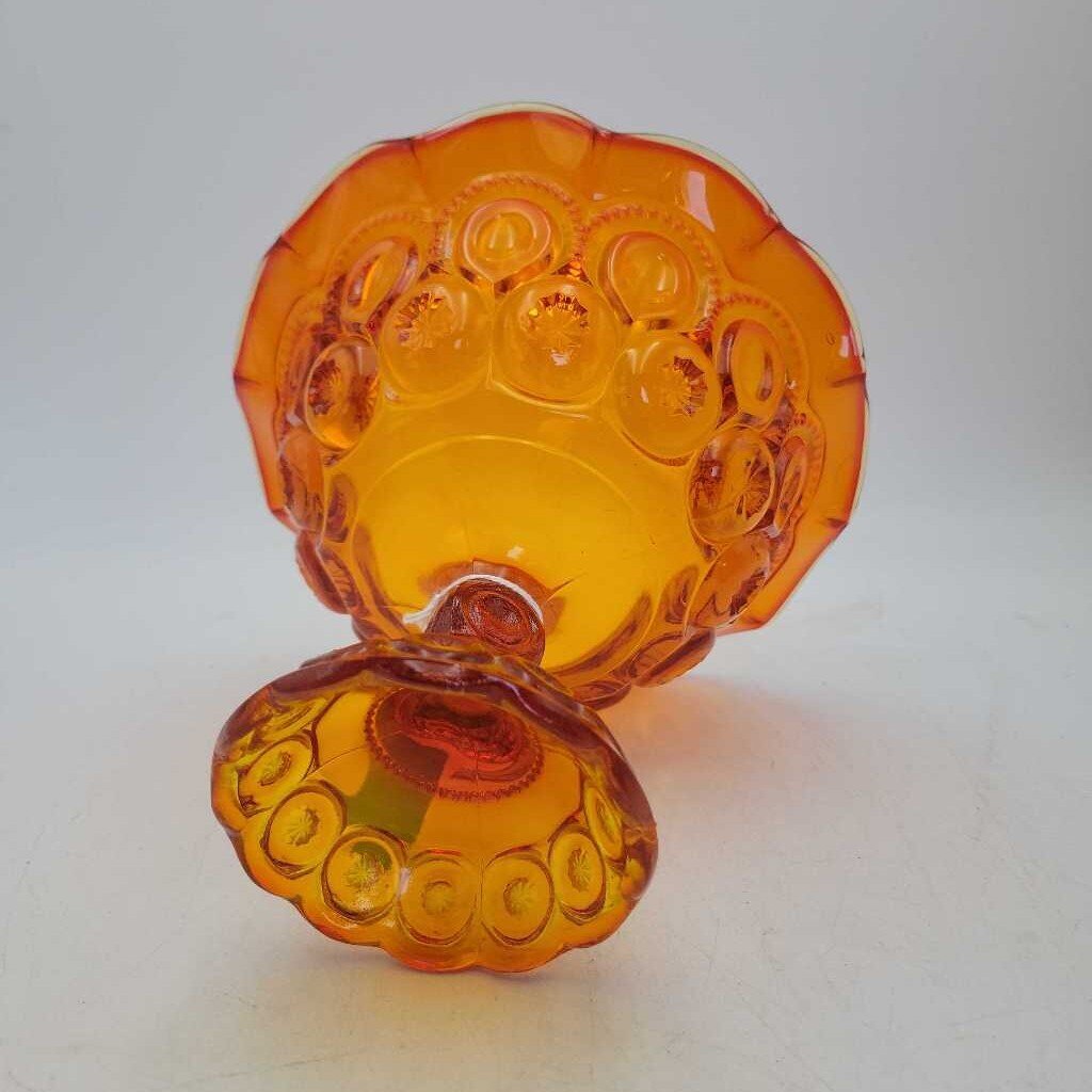Art Glass Pedestal Bowl (DEB)