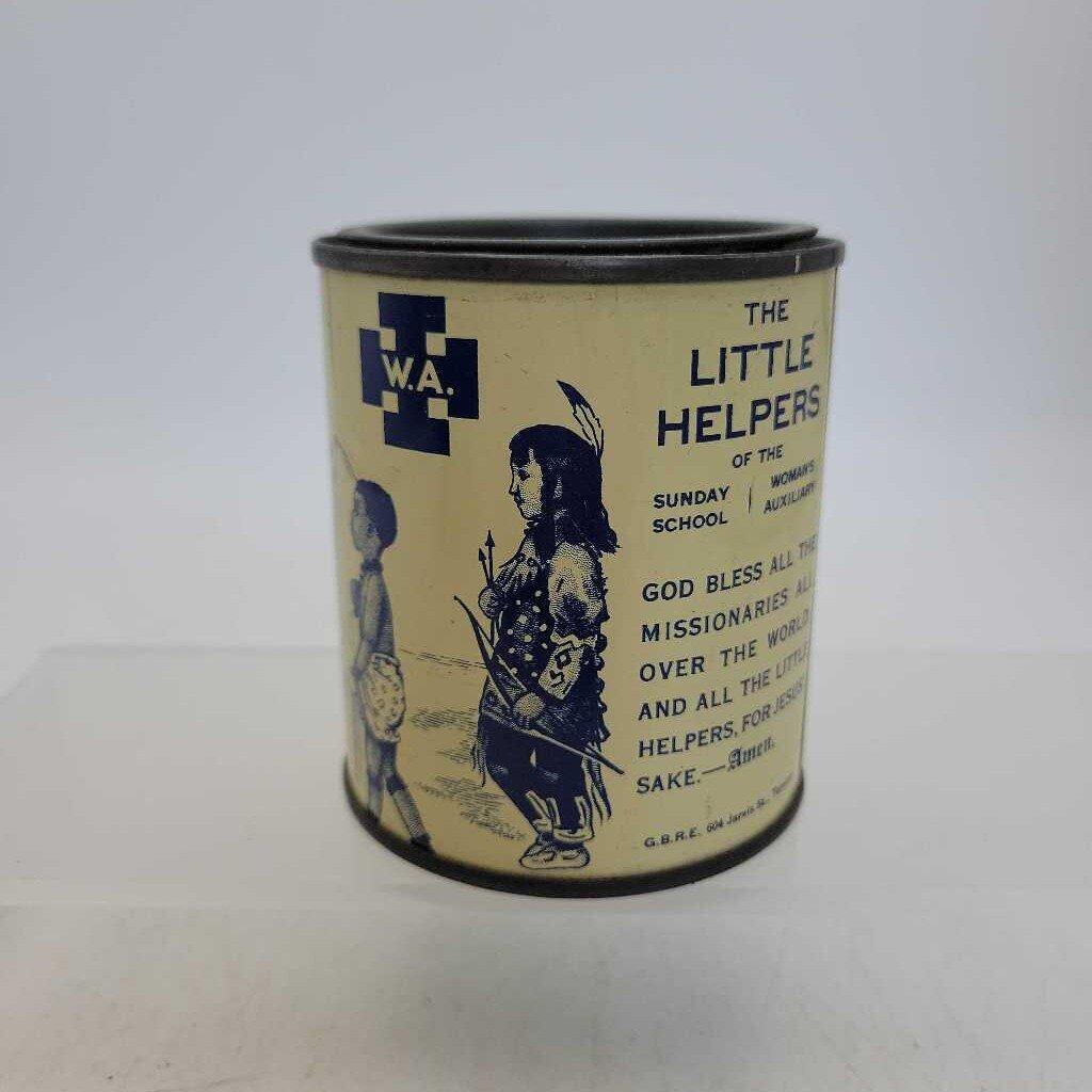 The Little Helpers Tin Bank (JL)