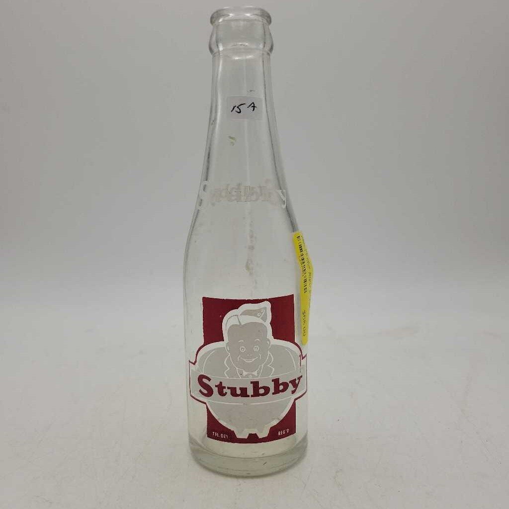 Stubby Soda Pop Bottle (JEF) Rare