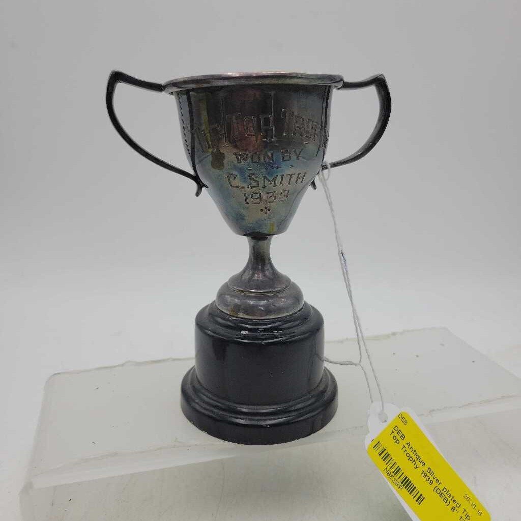 Antique Silver plated Tip Top Trophy 1939 (DEB)